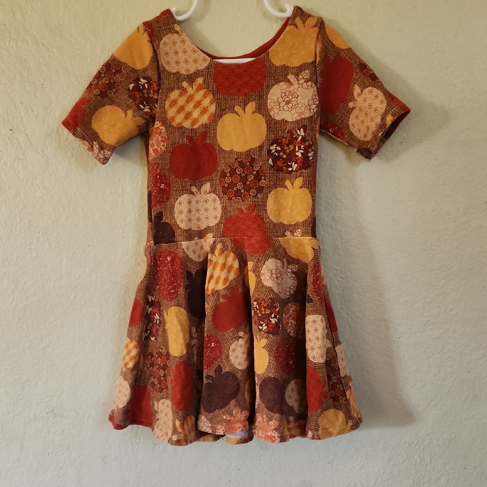 Autumn Patchwork Dress